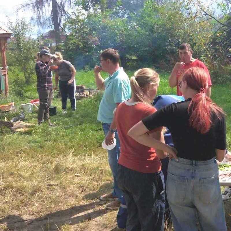 Субботник по ликвидации последствий урагана